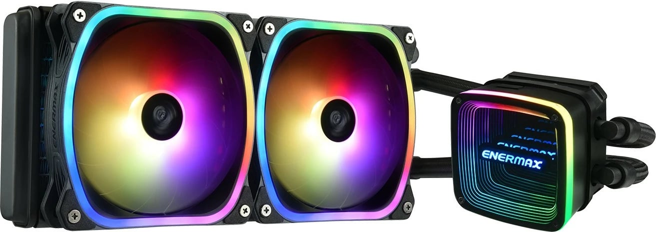 K Cooler Enermax Aquafusion ADV ELC-AQFA240-SQA, 240mm, RGB, i zi