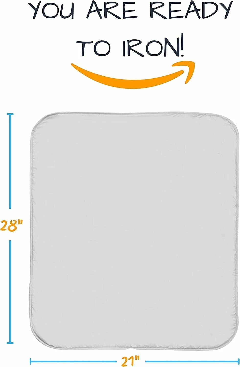 Mbulesë për dërrasë hekurosjeje, ngjyrë argjendi, L'essentiel Utumat 001, 54x71x2 cm Mbulesë për dërrasë hekurosjeje, ngjyrë argjendi, L'essentiel Utumat 001, 54x71x2 cm