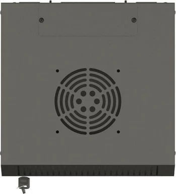 Kasë RACK Lanberg 10" 6U 300x300, e zezë, dyer xhami