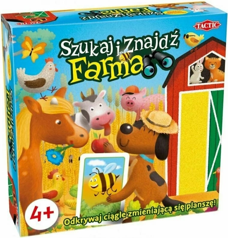 Lojë tavoline Tactic Farm Search & Find, 58499