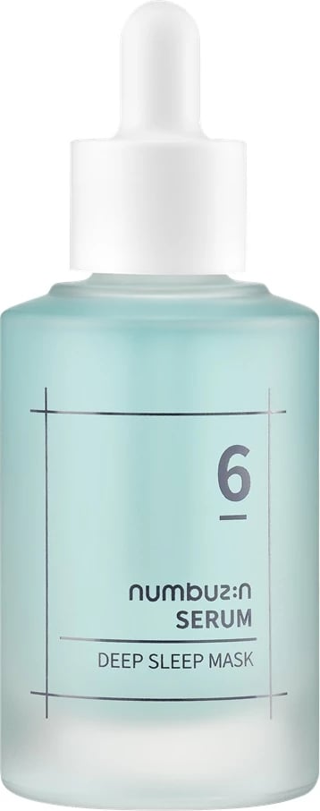 Maskë nate për fytyrë Numbuzin No.6 Deep Sleep Mask Moisturizing Night Serum Mask për femra, 50ml