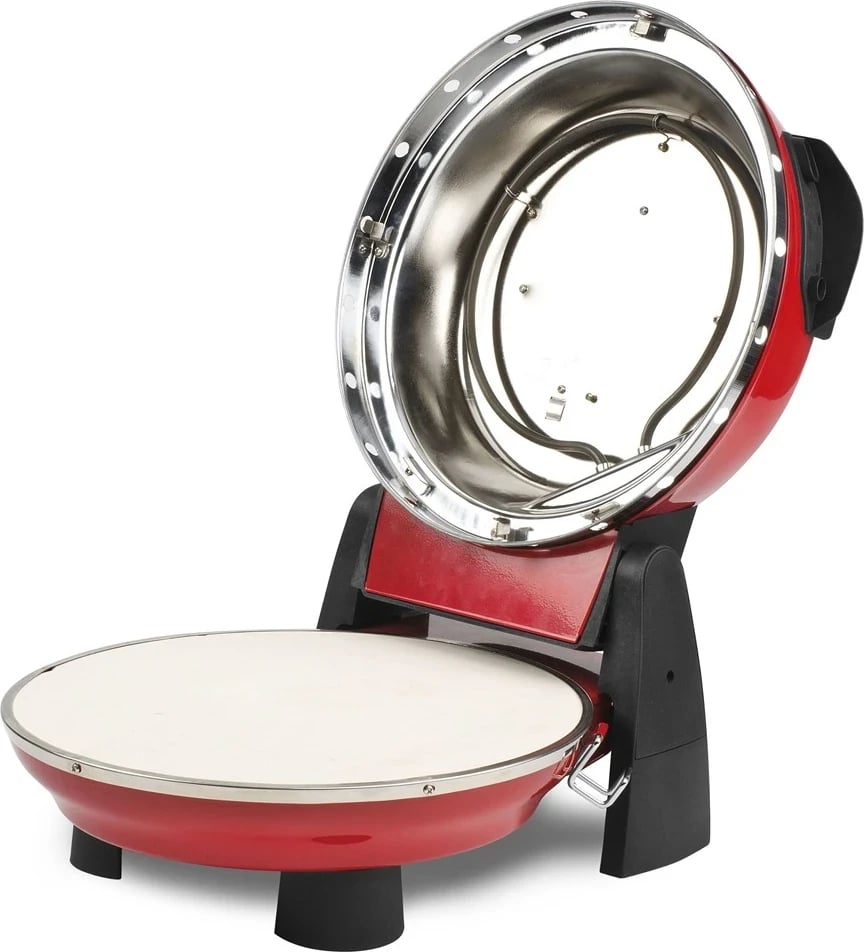 Furrë për Pica G3 Ferrari Pizzeria Snack Napoletana, 1 pica, 1200 W, E Zezë dhe E Kuqe Furrë për Pica G3 Ferrari Pizzeria Snack Napoletana, 1 pica, 1200 W, E Zezë dhe E Kuqe