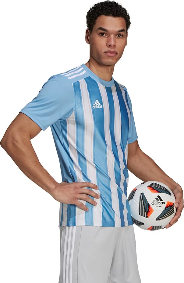 Maicë për meshkuj adidas, kaltër-bardhë