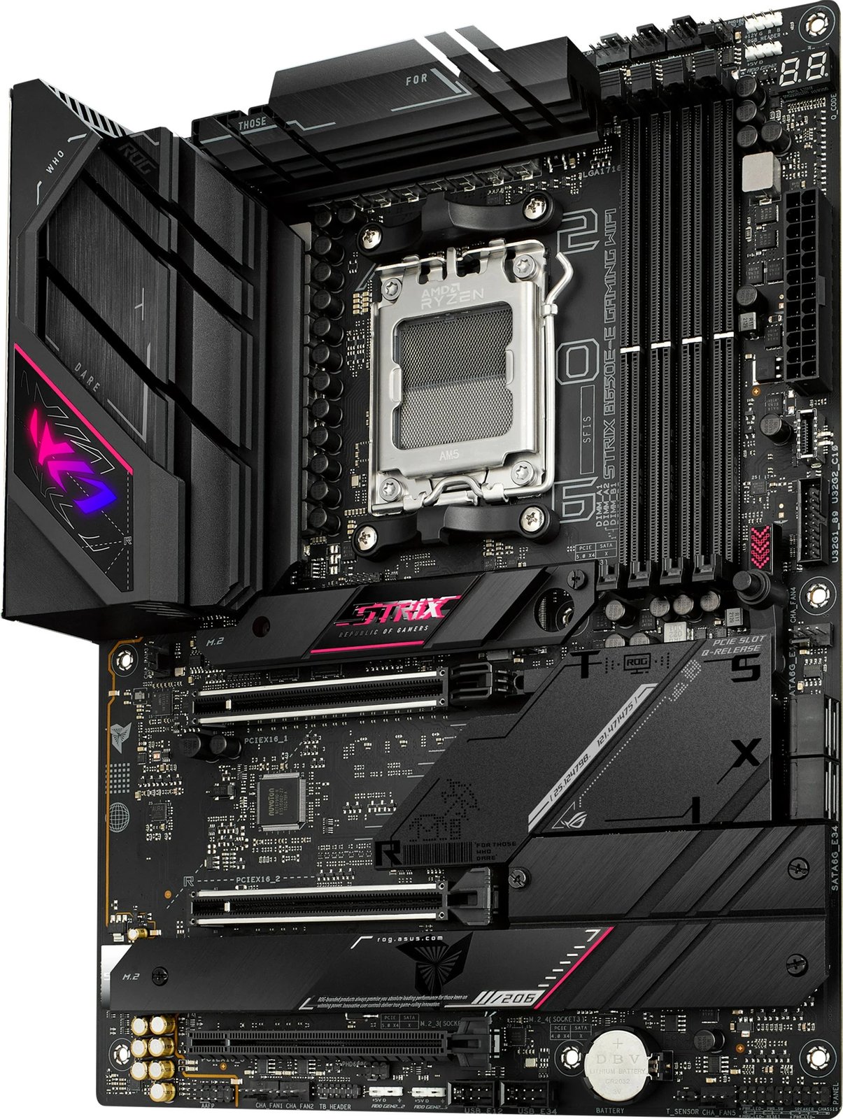 Pllakë amë ASUS ROG STRIX B650E-E GAMING WIFI, Socket AM5, DDR5-SDRAM, 128 GB