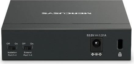 Switch MERCUSYS 5-Port Gigabit Desktop me PoE+, i zi