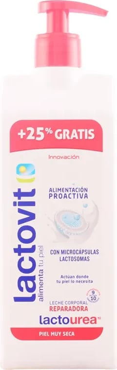 Qumësht trupi unisex LACTOVIT Lactourea 400ml