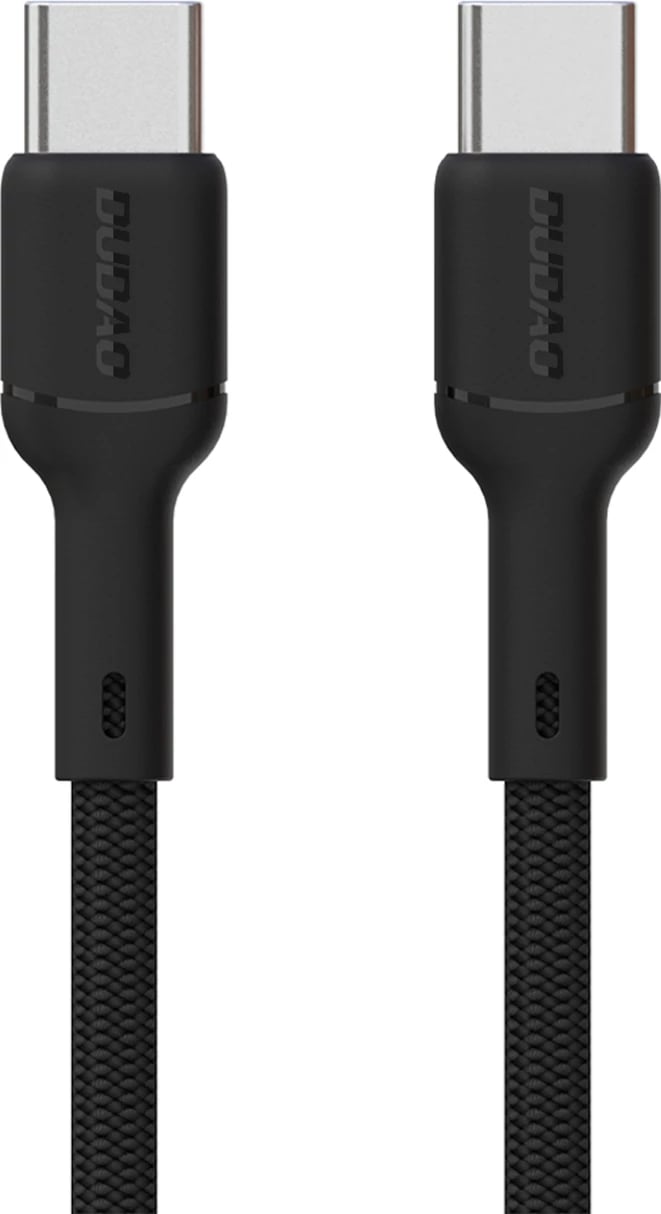 Kabllo USB-C në USB-C Dudao L9C, 1m, 65W, e zezë