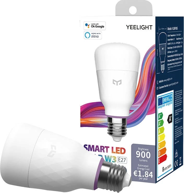 Llambë inteligjente LED Yeelight W3, E27, Multicolor