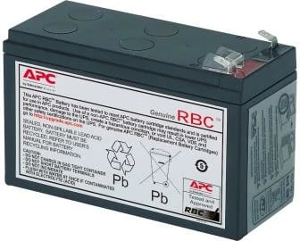 Bateri zëvendësuese APC RBC17 12V 9Ah VRLA për UPS, e zezë