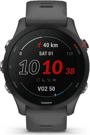 Smartwatch Garmin Forerunner 255, 4GB, GPS, ekran 1.3", gri