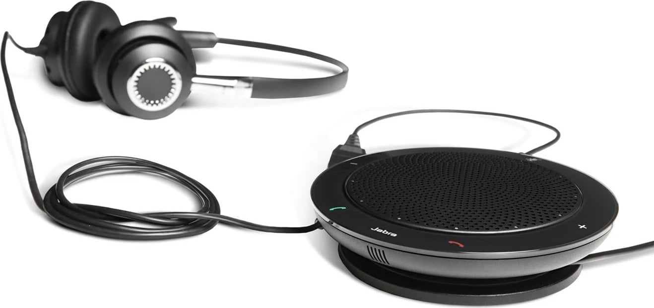 Speakerphone Jabra SPEAK 410 MS, 7410-109, për konferenca, USB, Zi