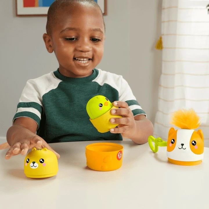 Set figurina kafshësh Fisher Price HXP17, plastikë, për fëmijë, shumëngjyrëshe