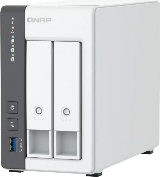 NAS server QNAP TS-216G, Tower, Ethernet LAN, Bardhë