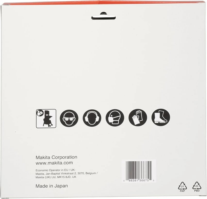 Teh sharrë Makita B-16689, 2240 mm, 6 mm, 3 copë