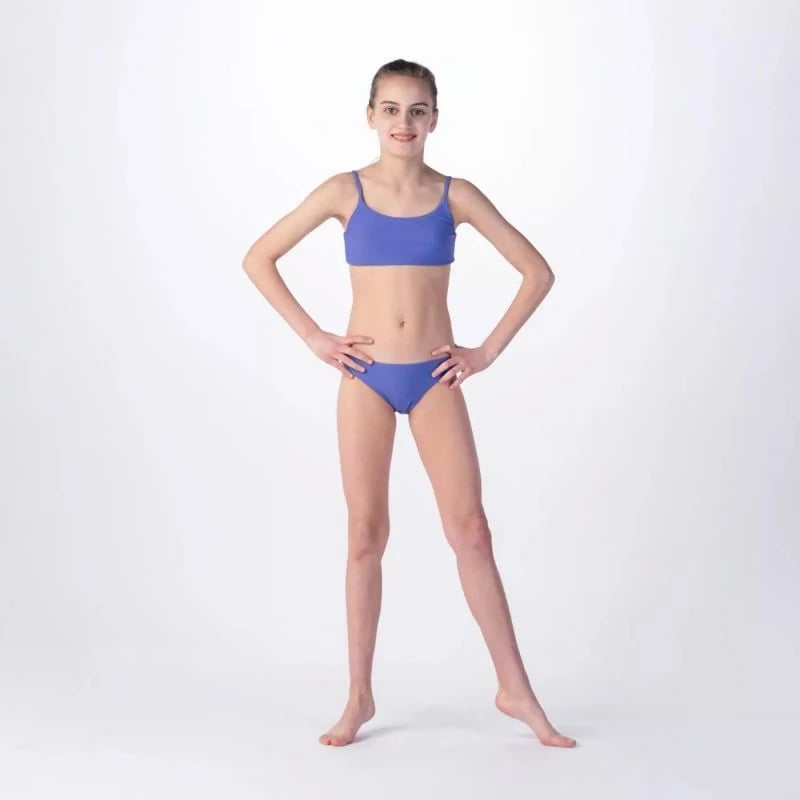 Bikine për vajza Aquawave, vjollcë