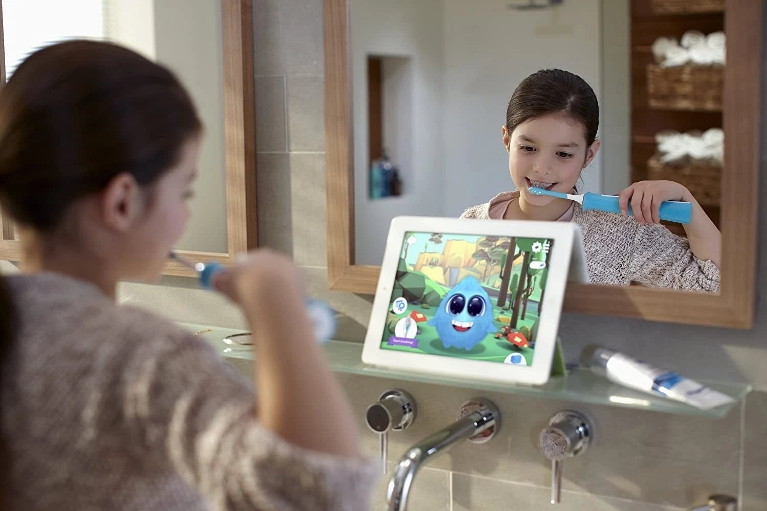 Furçë elektrike për fëmijë Philips, Sonicare HX6322/04, e kaltër