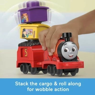 Set lodrash Thomas & Friends Fisher Price HXW24, stacion treni Knapford, shumëngjyrësh