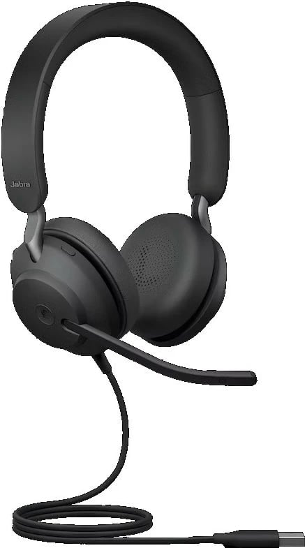 Kufje Jabra Evolve2 40 SE MS Stereo USB-A, e zezë