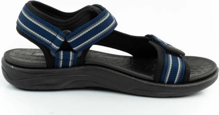 Sandale për meshkuj Grisport, të zeza dhe blu të errët