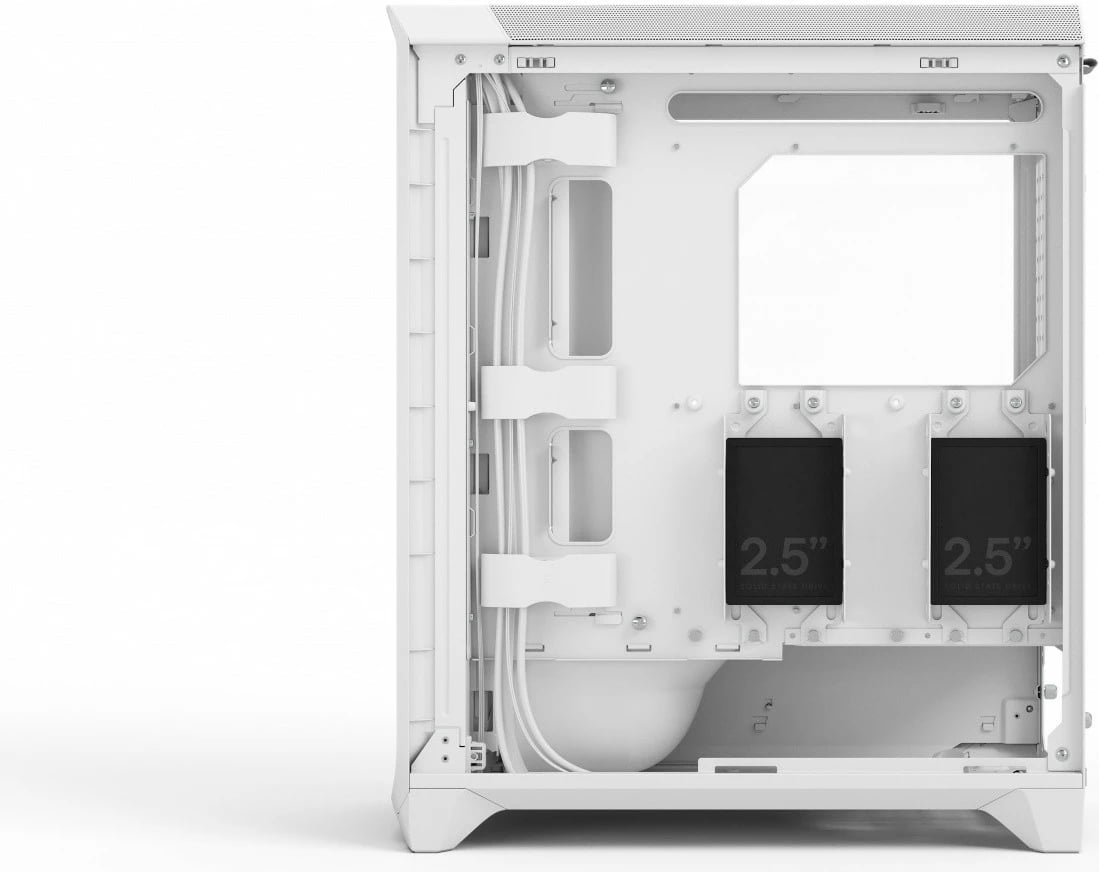Kasë Fractal Design Meshify 3, ATX/E-ATX/Micro ATX/Mini ITX, xham i temperuar, e bardhë
