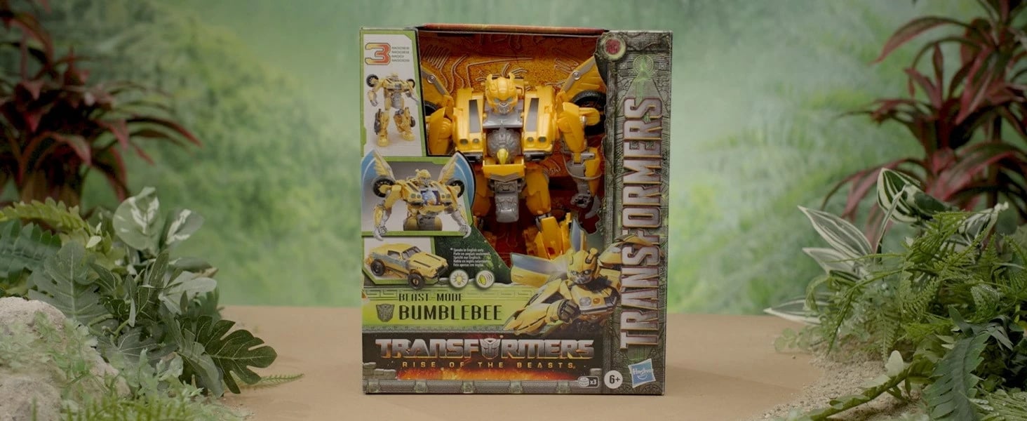 Lodër aksioni Hasbro Transformers Bumblebee, plastikë, elektronike, e verdhë