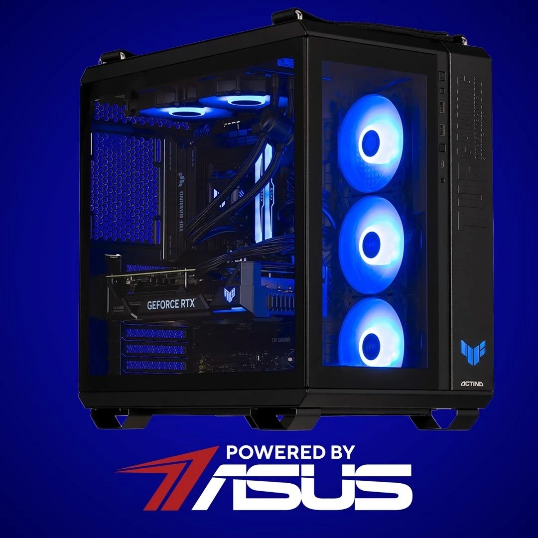 Kompjuter Actina, AMD Ryzen 9, 32GB RAM, 2TB SSD, NVIDIA GeForce RTX 5090 