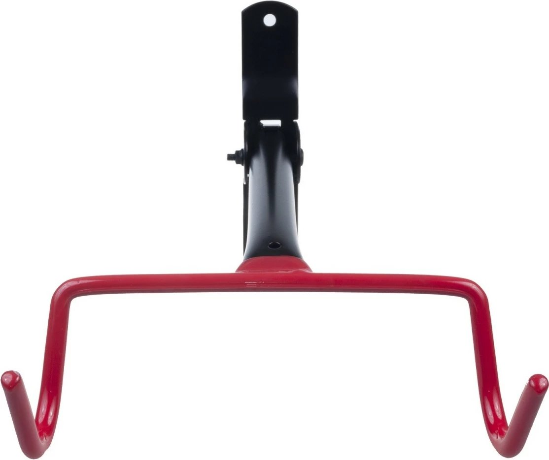 Mbajtës muror horizontal për biçikletë Maclean MC-430, çelik, 30kg, zi/kuq