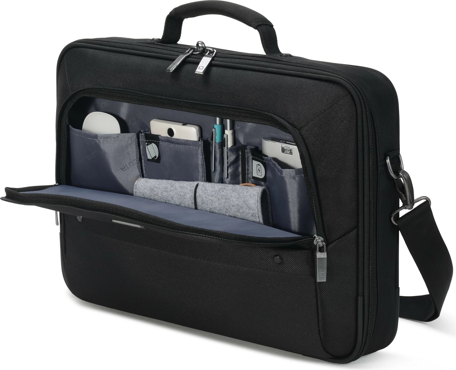 Çantë messenger DICOTA Eco Multi SELECT 14-15.6, e zezë