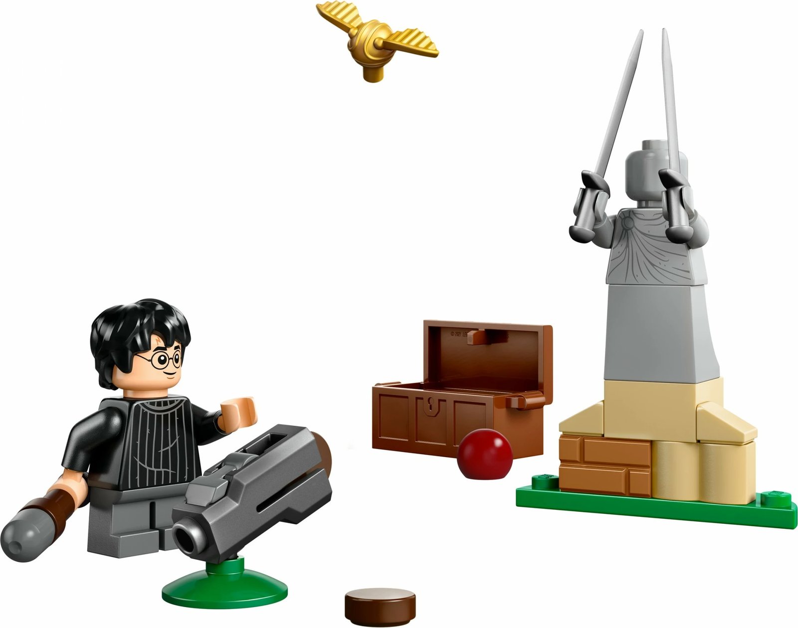 Set ndërtimi LEGO Harry Potter 30706 Quidditch Training, 27 pjesë, multikolor