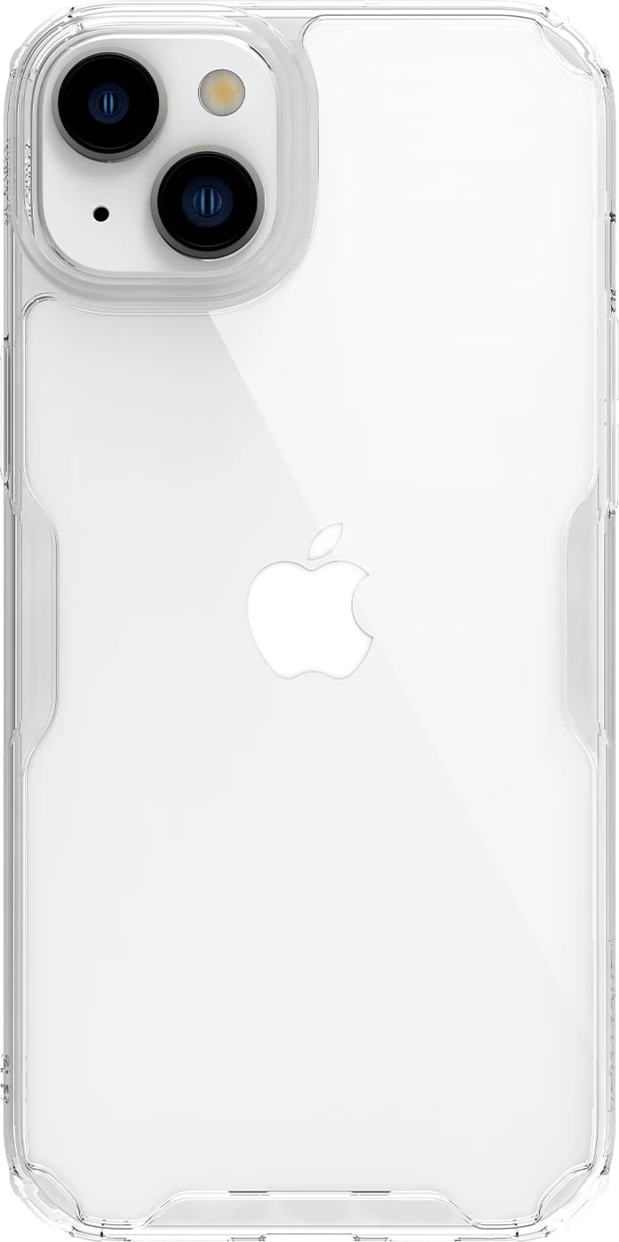 Mbështjellës Nillkin Nature Pro për iPhone 15, Transparent, i bardhë