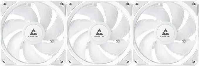 Sistem ftohje me ujë Chieftec CLC-360-RGB-W, 3 ventilatorë 12 cm, i bardhë