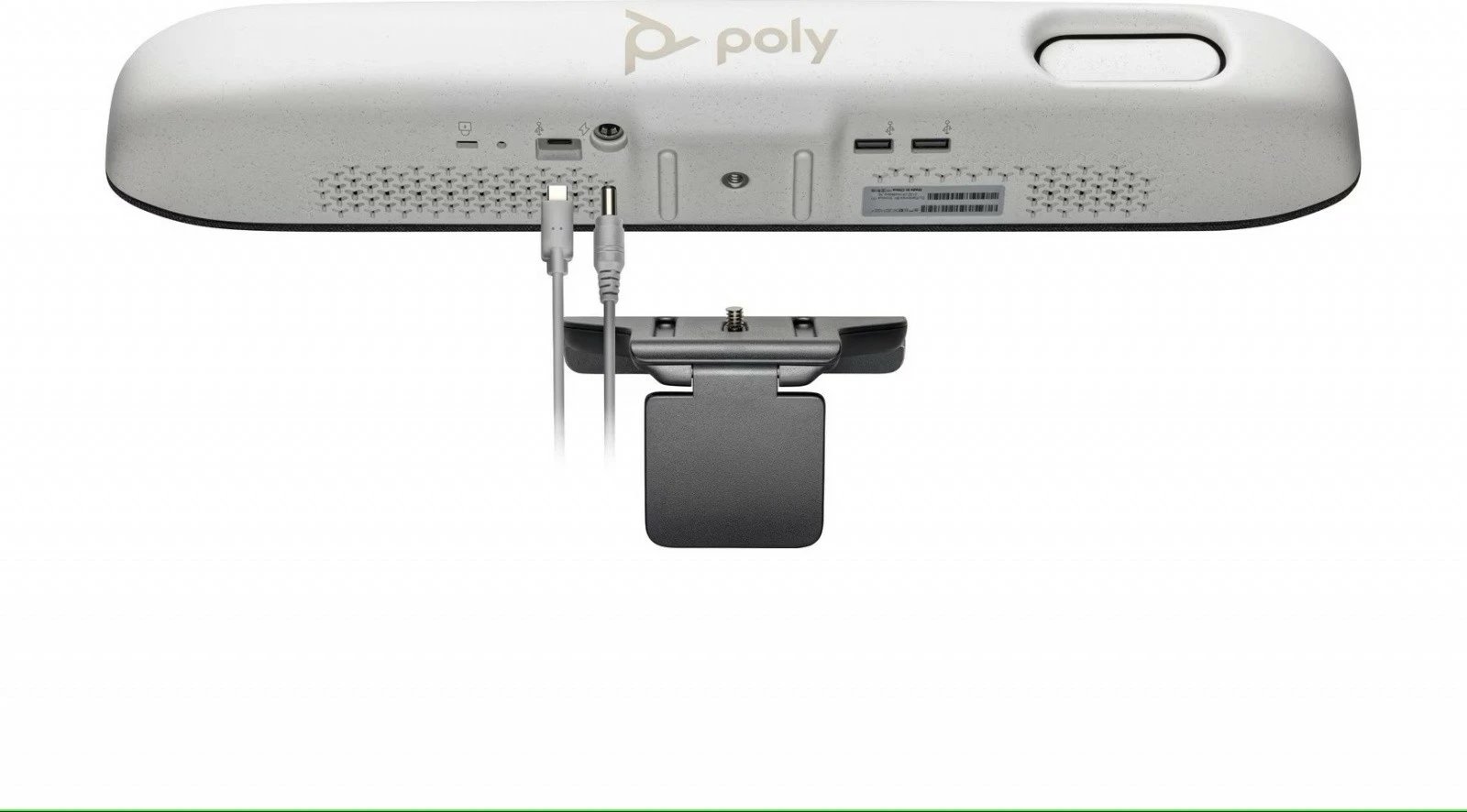 Video bar POLY Studio R30 4K 30fps USB kënd shikimi 120° me mikrofon dhe altoparlant, e zezë