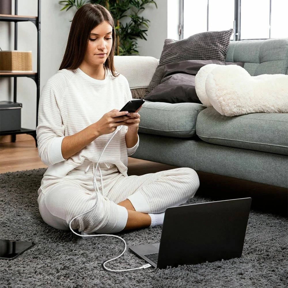 Kabllo USB-C Tech-Protect Ultraboost Lite 200cm, PD60W/3A, Gri Kabllo USB-C Tech-Protect Ultraboost Lite 200cm, PD60W/3A, Gri