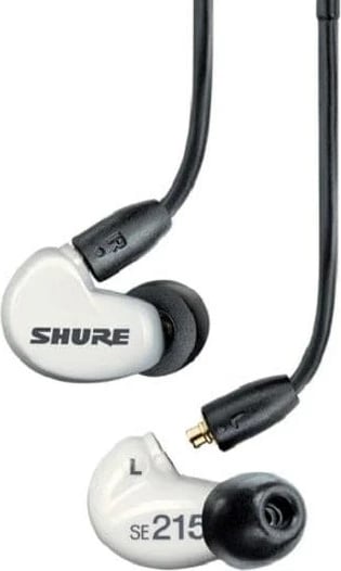 Kufje Shure AONIC 215, kabllo 3.5mm, bardhë