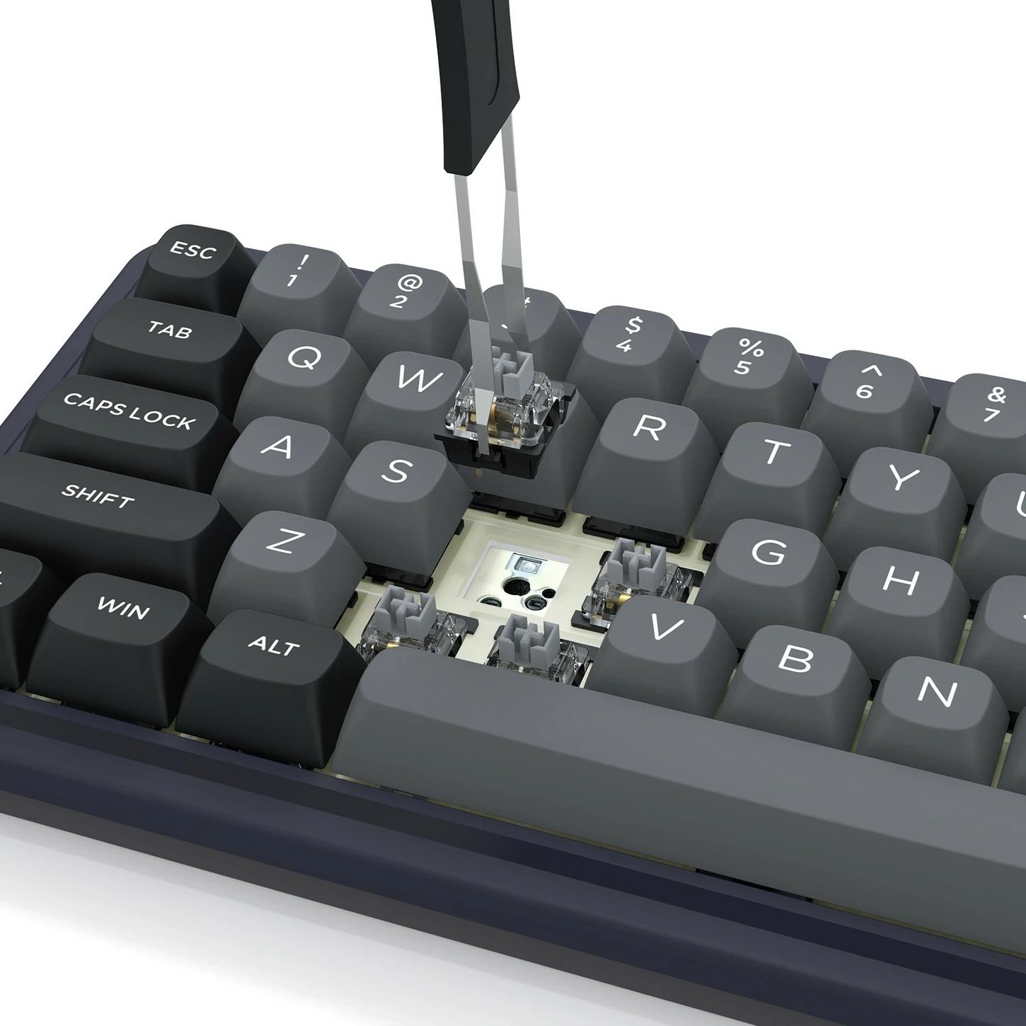 Tastierë Redragon Draconic V2 K730GB-RGB-PRO, 61 taste, RGB, wireless/wired, e zezë