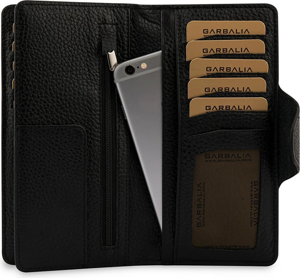 Portofol unisex Zoozie Bags Martha, ngjyrë e zezë