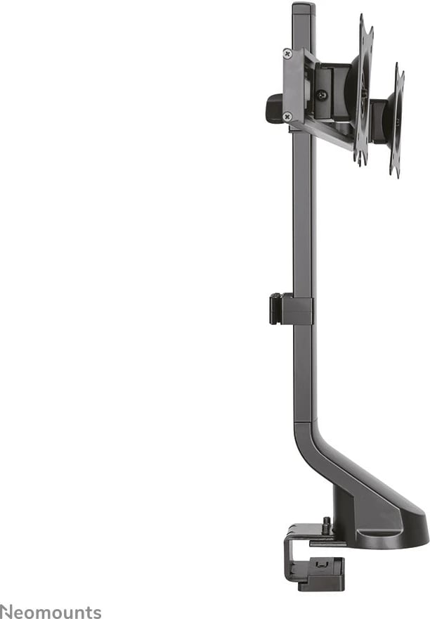 Mbajtës tavoline Neomounts FPMA-D860DBLACK, 2 ekrane, 27", i zi