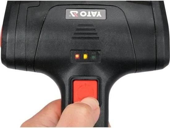 Brushë elektrike për grilë Yato YG-20100, 2000 mAh, e zezë