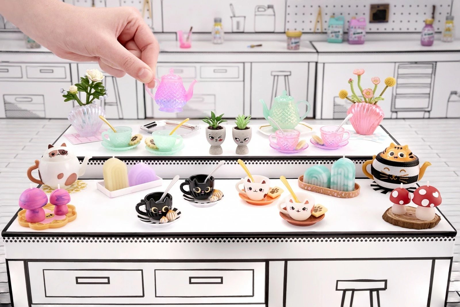 Figurinë miniaturë MGA Miniverse Mini Lifestyle S2, 1 copë