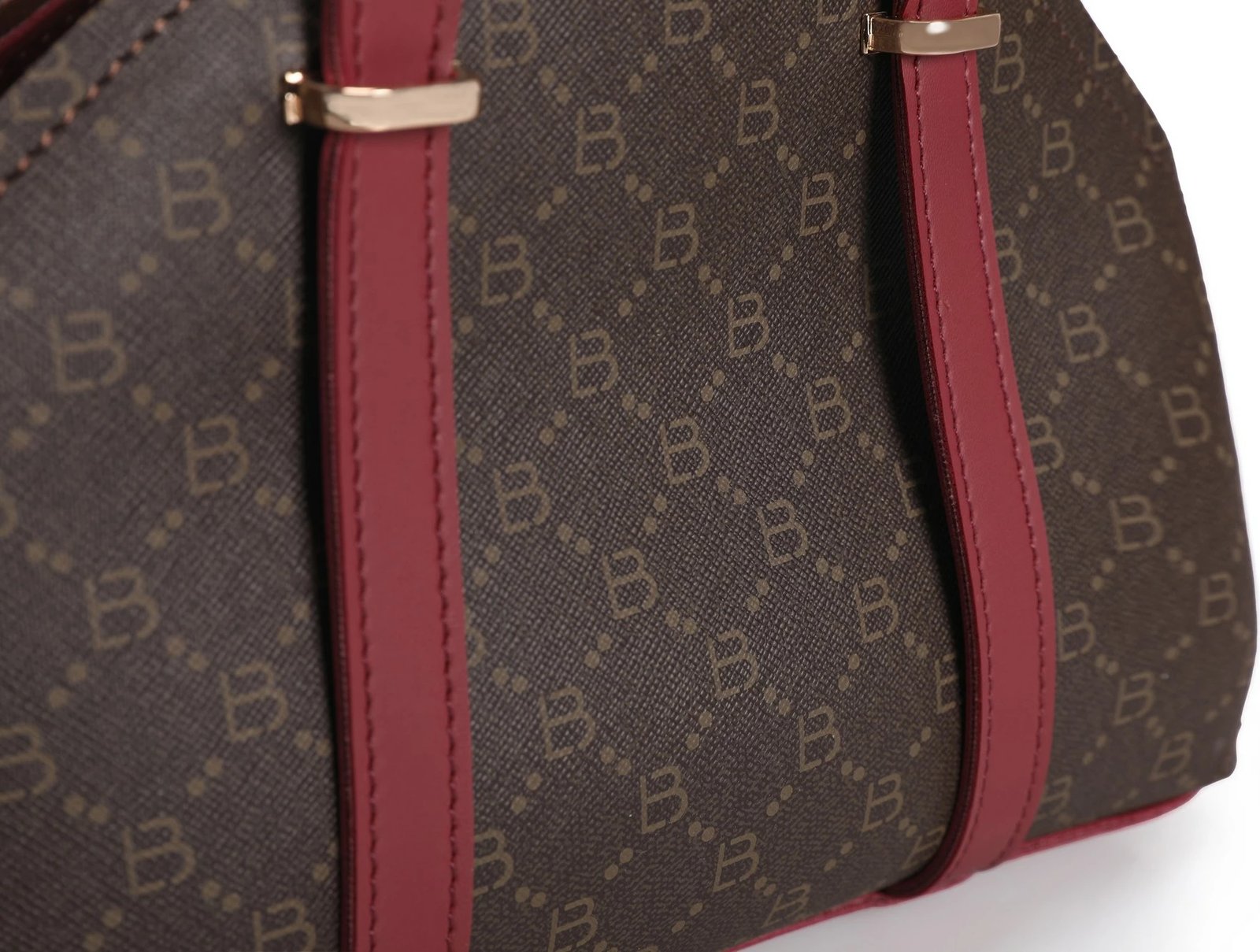 Çantë dore Lucky Bees, 1233, kafe dhe e kuqe e errët