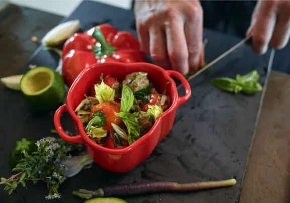 Tigan për pjekje ZWILLING Mini Cocotte Pepper, 470 ml, i kuq