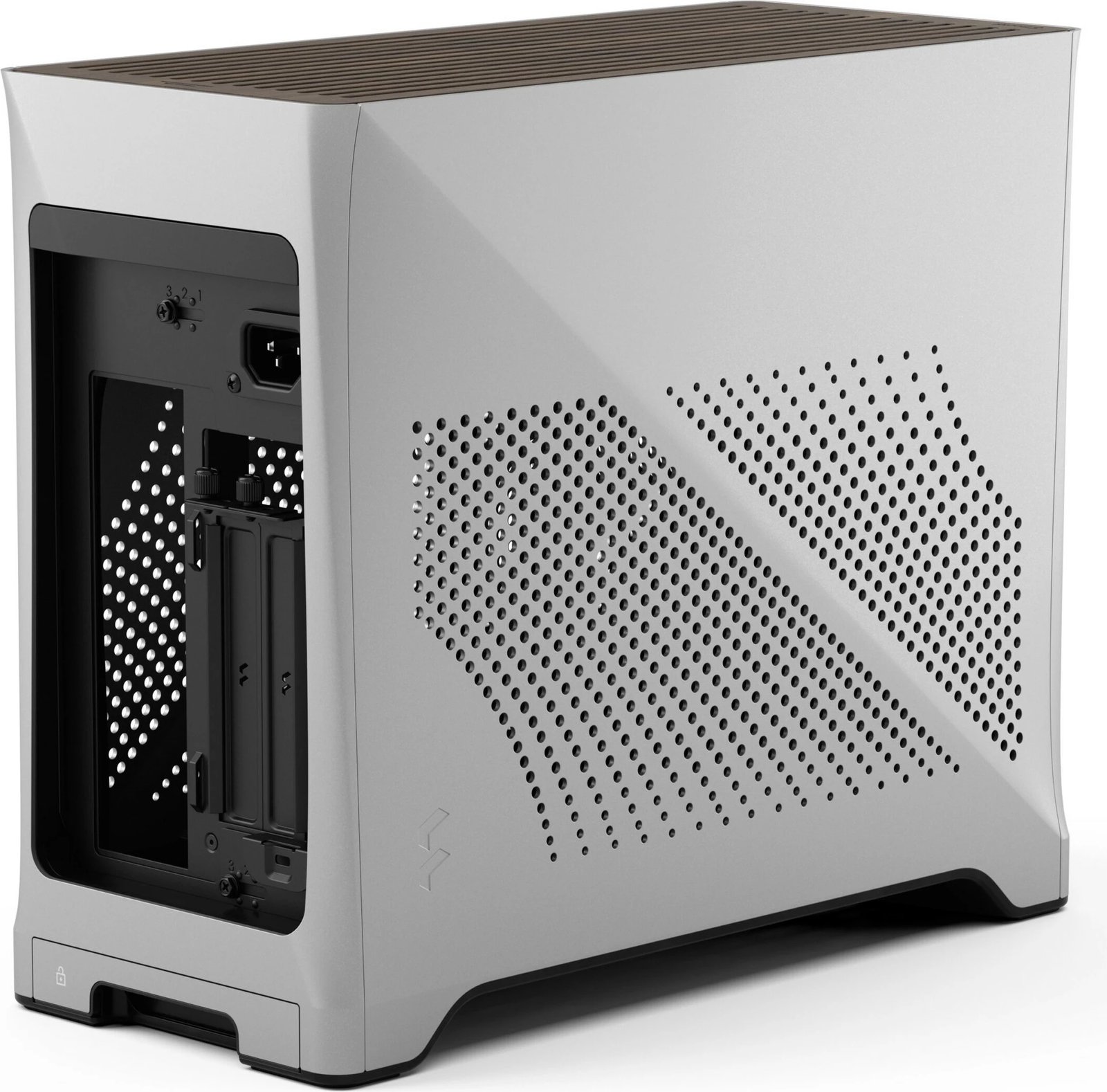 Kasë Fractal Design Era 2, Mini Tower, Silver Kasë Fractal Design Era 2, Mini Tower, Silver