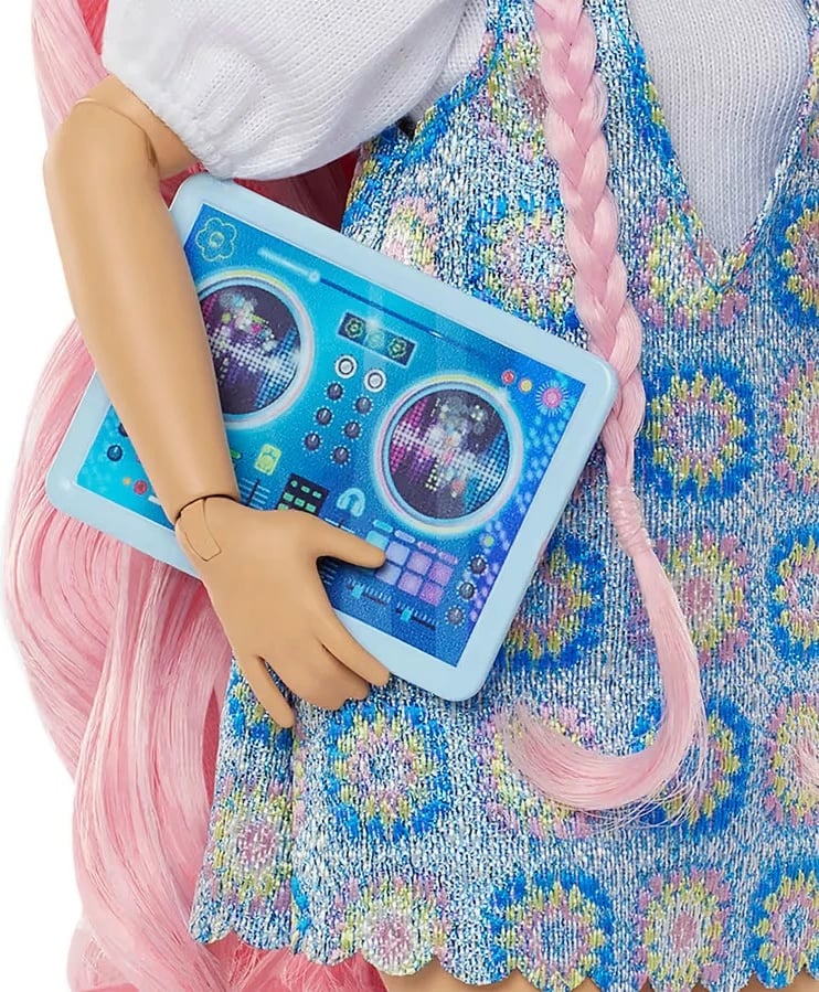 Kukull Barbie Dream Besties Daisy Jean me aksesorë muzikorë, Mattel, JDD74