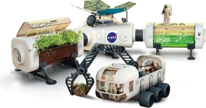 Set shkencor edukativ Clementoni Mars Exploration, për fëmijë 8+, pa bateri