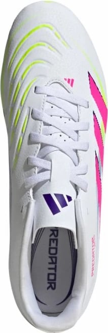 Çizme futbolli adidas për meshkuj dhe fëmijë, të bardha