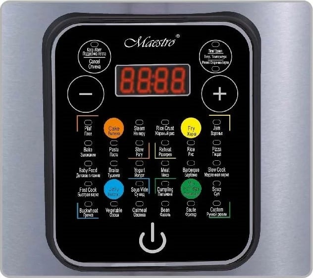 Multicooker Feel-Maestro MR-794, 5L, 30 programe, 900W, zi/argjendtë