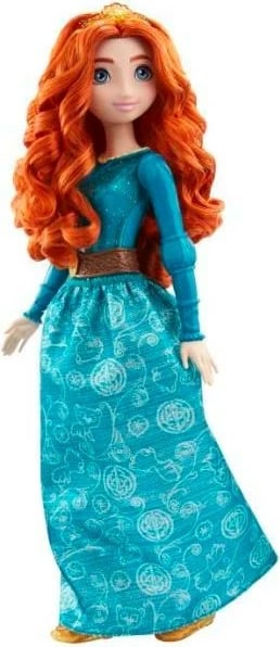 Kukull Disney Princess Merida Mattel HLW13, për vajza, e kaltër Kukull Disney Princess Merida Mattel HLW13, për vajza, e kaltër