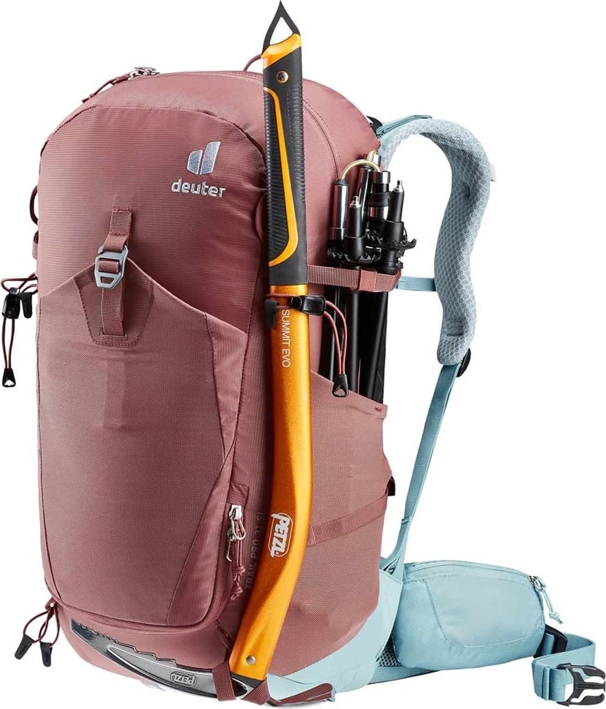 Çantë shpine për hiking, Deuter Trail Pro 31 SL, Ngjyrë kafe