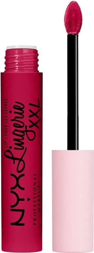 Buzëkuq i lëngshëm mat NYX Lip Lingerie XXL Stamina