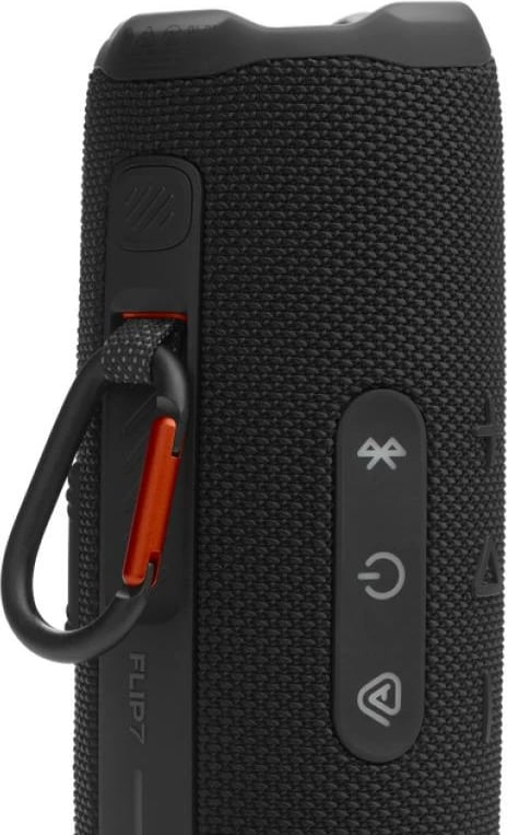 Altoparlant portabël JBL Flip 7 (JBLFLIP7BLK) Bluetooth, AI Sound Boost, Auracast, 16 orë bateri, i zi